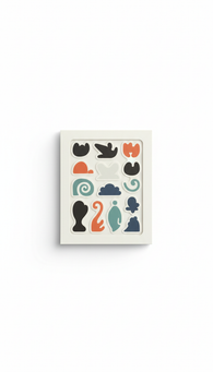 Charcoal Shadow Sticker Pack